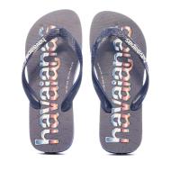 Tongs Marine Homme Havaianas Logomania Print vue 3