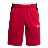 Short de Sport Rouge Homme Under Armour Baseline 10 pas cher