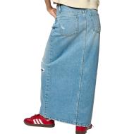 Women's blue denim skirt Kaporal BELLE Photo of the Espace des Marques %store% store - view of %key%