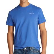 T-shirt Bleu Homme Tommy Hilfiger Linear 88