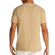 T-Shirt Beige Homme Tommy Hilfiger Reg Linearss vue 2