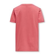 T-shirt Rose Fille Kids ONLY Kogminna vue 2