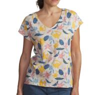 Weißes Damen-T-Shirt TBS Navy