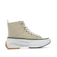 Baskets Montantes Doré Femme Kaporal Christy vue 2