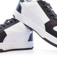 Baskets Gris/Blanc Junior Puma Caven 2.0 Mid 90s vue 7