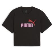 Crop top Noir/Rose Clair Fille Puma 845346 pas cher