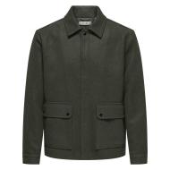 Veste Verte Homme Only & Sons Ponnor
