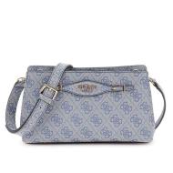 Sac à Bandoulière Bleu Femme Guess Katya pas cher