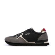 Baskets Noires/Grises Homme Pepe jeans Brit Prints