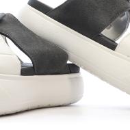 Claquettes Beige/Noire Femme Puma Suede vue 7