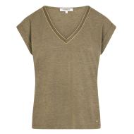 T-Shirt Kaki Femme Morgan Fantaisie vue 3