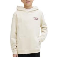 Sweatshirt in Ecru für Jungen von Jack & Jones, Modell „Norrebro Typo“ günstig