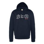 Sweat à capuche Marine Homme Schott Vintage pas cher