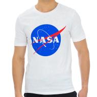 T-shirt Blanc Homme Nasa 08T