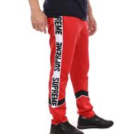 Pantalon de survêtement Rouge Homme Supreme Grip Samo vue 3