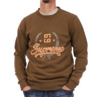 Sweat Marron Homme Supreme Grip Oscar
