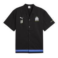 OM Chemise Noire Homme Puma Faster Woven Shirt pas cher