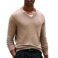 Pull Marron Homme Tommy Hilfiger Pima MW0MW28047