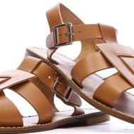 Sandales Camel Femme Pare Gabia Axpe vue 7