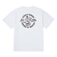 T-Shirt Blanc Homme Vans Chicken Waffle vue 2