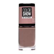 Vernis à Ongles Femme Maybelline Color Show 60 Secondes 150 Mauve Kiss pas cher