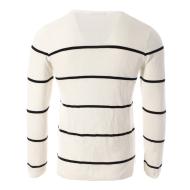 Pull Blanc/Noir Homme Scotch & Soda 130922 vue 2