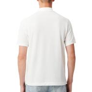 Polo Blanc Homme Lacoste Classic Fit vue 2