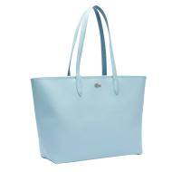 Sac Cabas Bleu Clair Femme Lacoste Forget vue 2