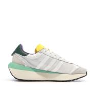 Baskets Blanches/Jaune Homme Adidas Country vue 2
