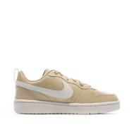 Baskets Beige Femme Nike Court Borough Recraft vue 2