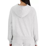 Sweat Gris Femme New Balance French Terry vue 2