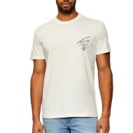 T-shirt Blanc Homme Tommy Hilfiger Tjm Reg Sign City