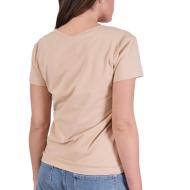 T-shirt Beige Femme Project X Paris F221114 vue 2