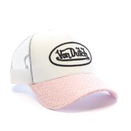 Casquette Blanc/Rose Femme Von Dutch Shinny vue 2