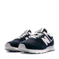 Baskets Noir/Blanche Femme New Balance WL574 vue 6
