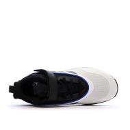Chaussures de basketball Blanches/Noires Enfant Adidas Ownthegame vue 4