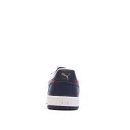 Baskets Blanches/Bordeaux/Noires Garçon Puma Caven vue 3