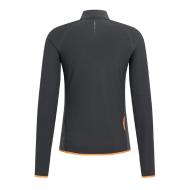 Pull Noir/Orange Homme Odlo Zeroweight vue 2