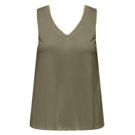 Débardeur Vert Femme JDY Lurex pas cher