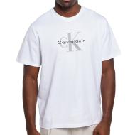 T-Shirt Blanc Homme Calvin Klein Jeans Hero pas cher