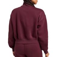 Sweat Zippé Violet Femme Nike Nsw Style vue 2