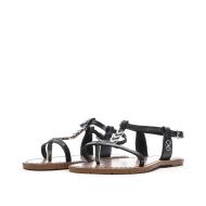 Sandales Noires Femme Chattawak PETUNIA vue 6