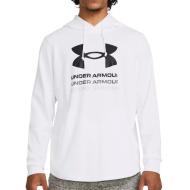 Sweat Blanc Homme Under Armour Rival Terry pas cher