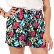 Short Noir/Rose à Motifs Femme Vero Moda Easy