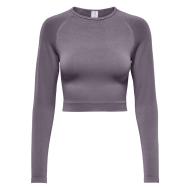 Top de sport Mauve Femme Only Jiji Seam pas cher
