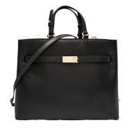 Sac à main Noir Femme Tommy Hilfiger Heritage Satchel pas cher
