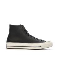 Baskets Noires Homme Converse Chuck 70 Leather A08637C vue 2