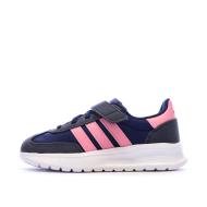 Baskets Marines/Roses Fille Adidas Run 70s pas cher