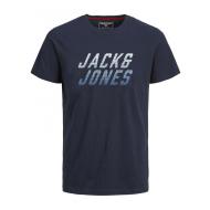 T-shirt Marine Garçon Jack & Jones Cohaak