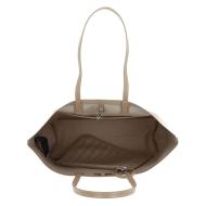 Sac Cabas Beige Clair Femme Lacoste Zely vue 3